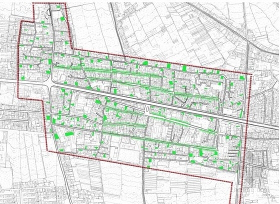 郑州老街改造方案资料下载-[新疆]吐鲁番古镇老街生态及绿化研究方案