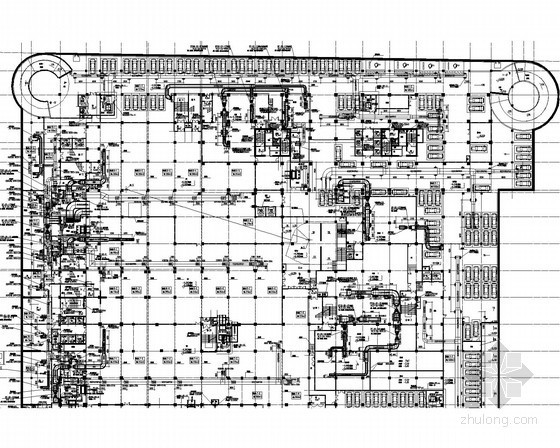 地下室排风兼排烟系统资料下载-[江苏]商业国际广场通风空调及防排烟系统设计施工图（最新设计）