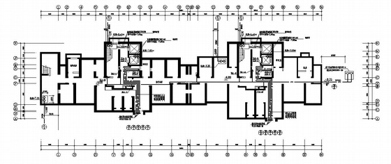 某小区6号高层住宅楼给排水设计施工图 