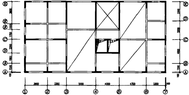 衡重式挡土墙受力计算资料下载-复杂梁式转换框支剪力墙结构受力性能分析