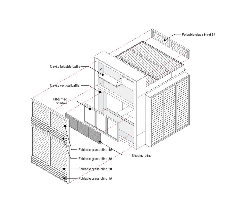 北京旭辉零碳示范区建筑-exploded_isonometric_diagram_1