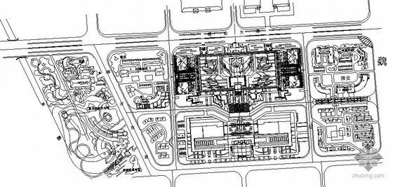 河南公园CAD图资料下载-[河南]公园方案文本和施工图全套