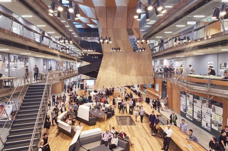 星级咖啡厅资料下载-6星级绿色建筑——墨尔本大学设计学院