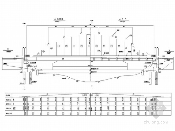 14m景观拱桥资料下载-70m跨径预应力系杆钢管拱桥设计图（40张）