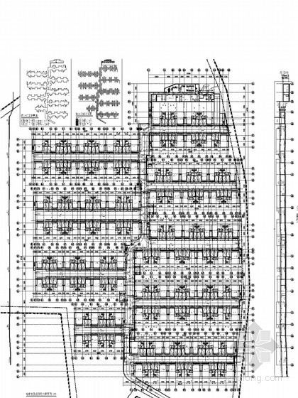 10层公寓地下室平面图资料下载-地下室给排水及消防平面图