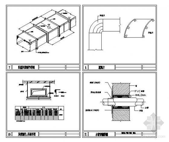 排气大样图资料下载-暖通空调大样汇集之三