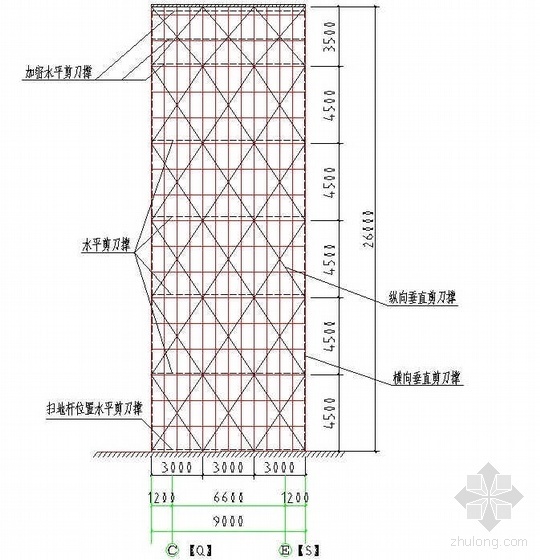 高校宿舍楼设计资料下载-广西省某高校宿舍楼18mm厚胶合板高大模板施工方案