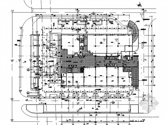 设计公司办公空间立面图资料下载-[深圳]标准写字楼地产公司办公空间装修室内设计方案