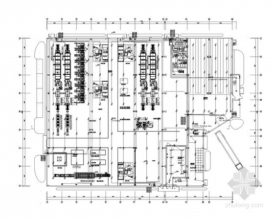 厂房消防电气安装资料下载-[上海]多层厂房全套电气施工图纸（含10KV变电所设计）