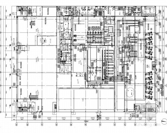景观设计生物厂房设计资料下载-[广东]知名生物公司厂房电气施工图42张
