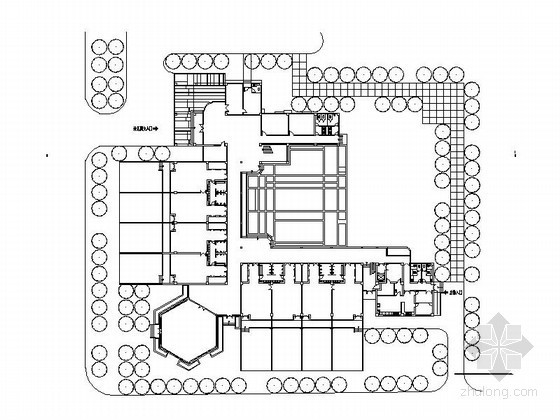 二层9班幼儿园资料下载-[成都]某三层十二班幼儿园建筑方案图