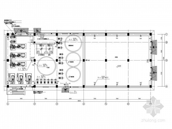 发电厂图纸CAD资料下载-发电厂强电施工图纸