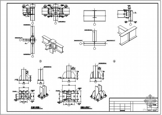钢结构立柱大门资料下载-某钢结构大门结构设计图
