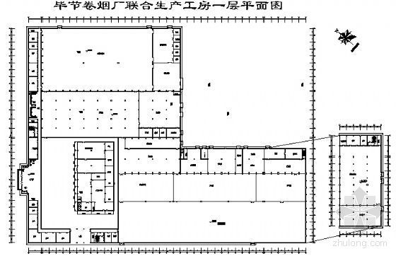 卷烟厂地下管廊施工方案资料下载-某卷烟厂建筑规划方案图