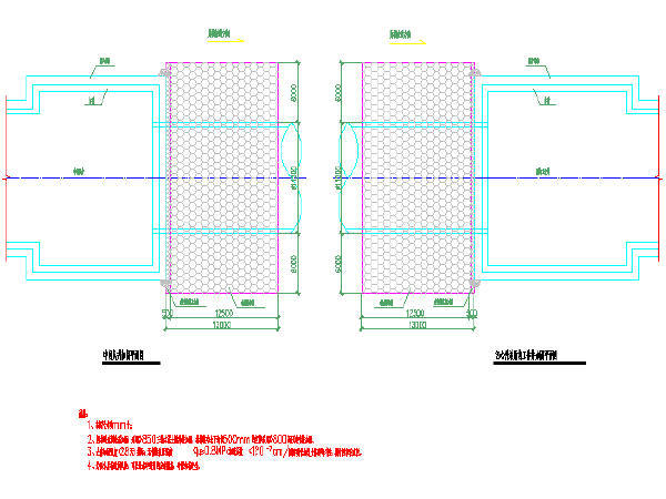 南京地铁13号线工程总体方案设计512页附184张CAD-过江大盾构区间进出洞加固图