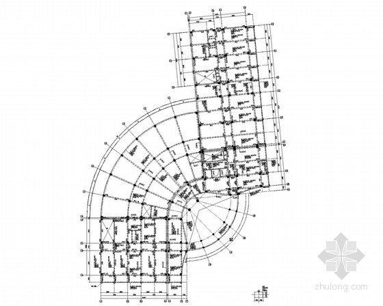 六层钢筋混凝土办公楼资料下载-11层钢筋混凝土框架办公楼结构施工图