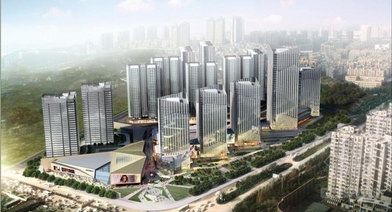 贵州城市设计方案资料下载-[贵阳]超高层城市综合体建筑设计方案文本