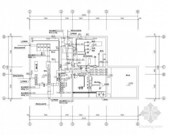 消防水池配电资料下载-[陕西]地下变配电所强弱电施工图（15年最新设计）