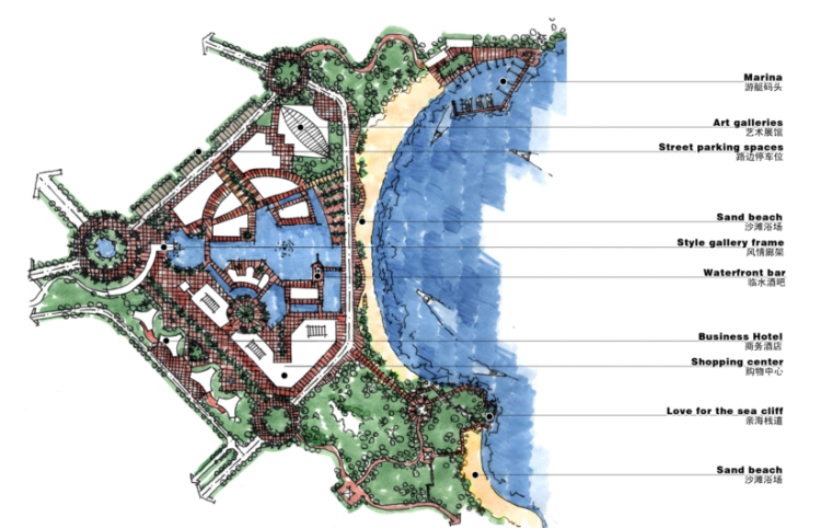 折线先张法施工资料下载-城市设计表达&城市设计分析图画法介绍 （2个pdf文件）