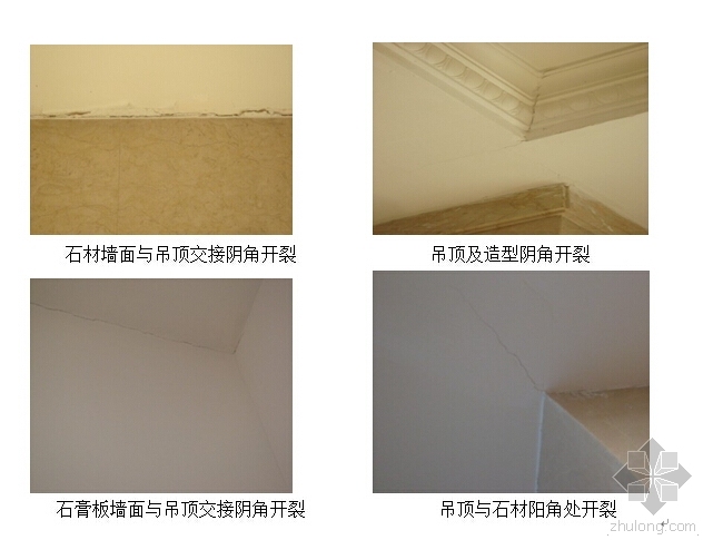 石膏板吊顶效果图资料下载-石膏板隔墙、石膏板吊顶开裂的防治措施