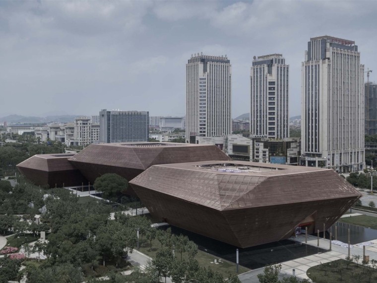 郑州城市规划展览馆设计资料下载-上饶市城市规划展览馆和档案馆