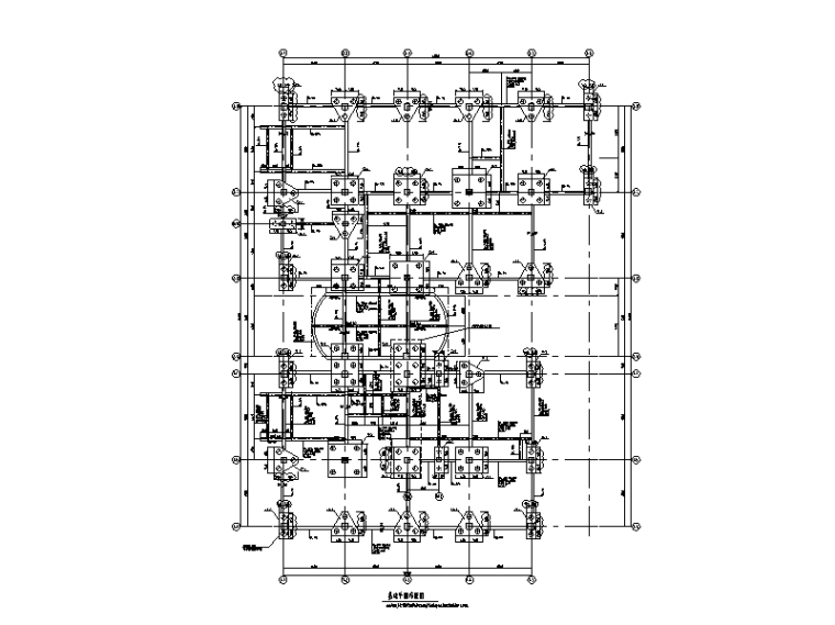 输液生产车间工艺设计资料下载-3层框架结构生物医学生产车间结构施工图