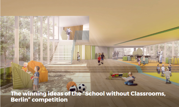 学校建筑设计竞赛资料下载-无教室学校|柏林设计竞赛获奖作品