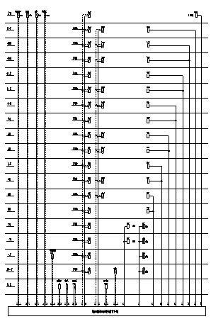 18层电气全套-竖向配电系统图