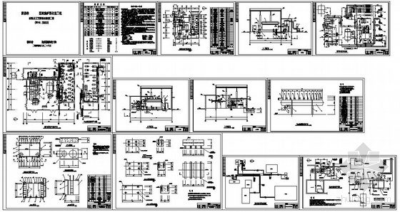 燃煤锅炉烟气除尘工艺资料下载-燃煤锅炉房工艺施工图