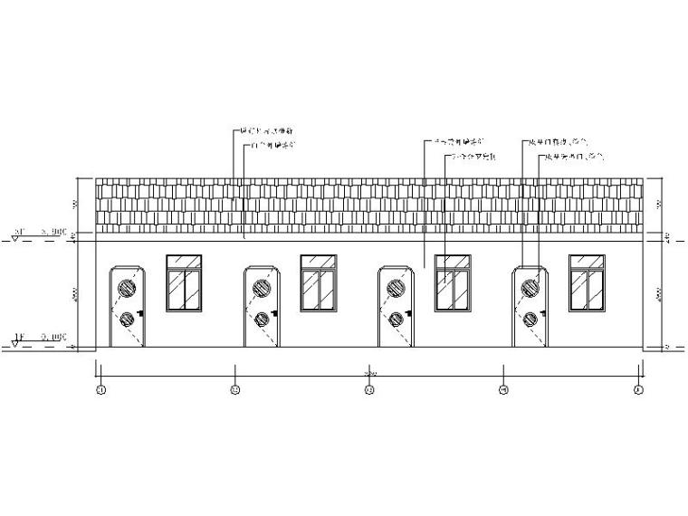 [浙江]幼儿园新校址建筑改造施工图-幼儿园新校址建筑改造含外立面及室内装修施工图