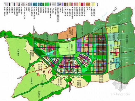 高新区总体规划文本资料下载-[兰州]新区总体规划方案