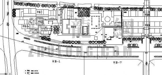 福建泉州建筑图纸资料下载-泉州涂门街室外照明电气施工图