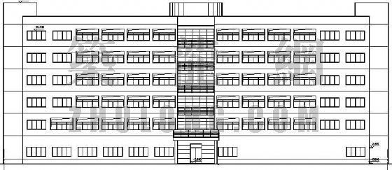 员工宿舍建筑施工图资料下载-某员工宿舍全套建筑施工图