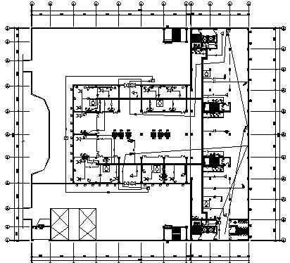 商城建筑电气资料下载-某商城超市公寓式写字楼弱电图