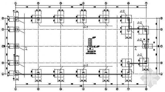 售楼部轻钢结构图资料下载-某房地产售楼部钢结构图纸