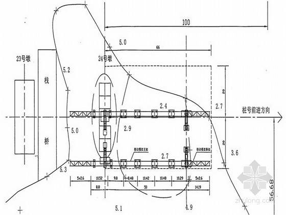 现浇混凝土护栏施工方法资料下载-现浇箱梁移动模架施工专项施组