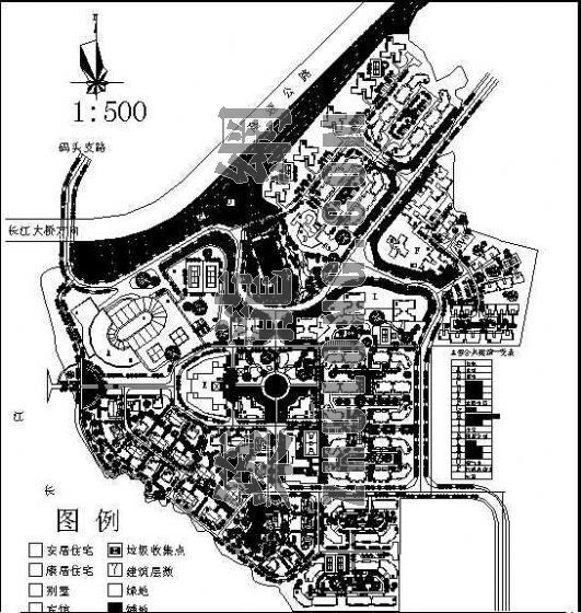 滨海新区中央商务区规划图资料下载-小康示范区规划图