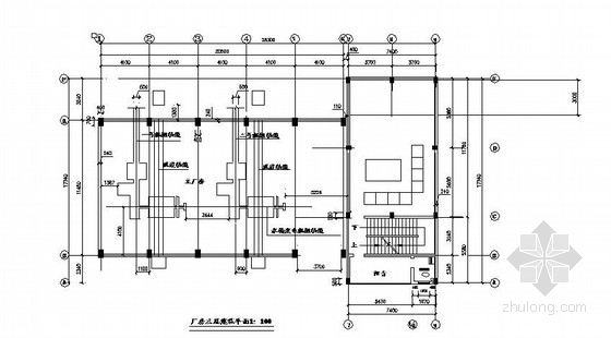 水电站屋面厂房施工资料下载-水电站厂房（主、付）全套结构施工图