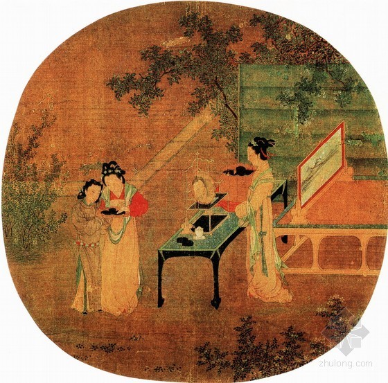 项目广告宣传画册资料下载-宋人画册