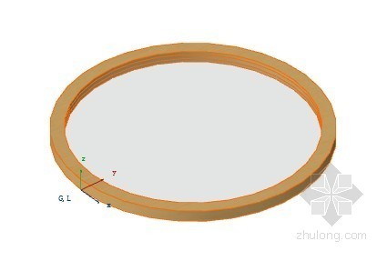 窗3d模型下载资料下载-圆窗 ArchiCAD模型