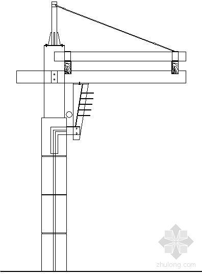 单臂钢结构直花架资料下载-弧形单臂花架施工详图