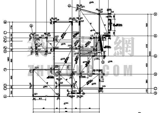 两层小别墅建筑结构图资料下载-两套小别墅的结构图