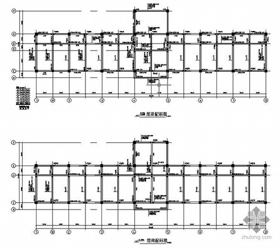 4层框架办公楼全套设计资料下载-某6层框架结构办公楼全套施工图
