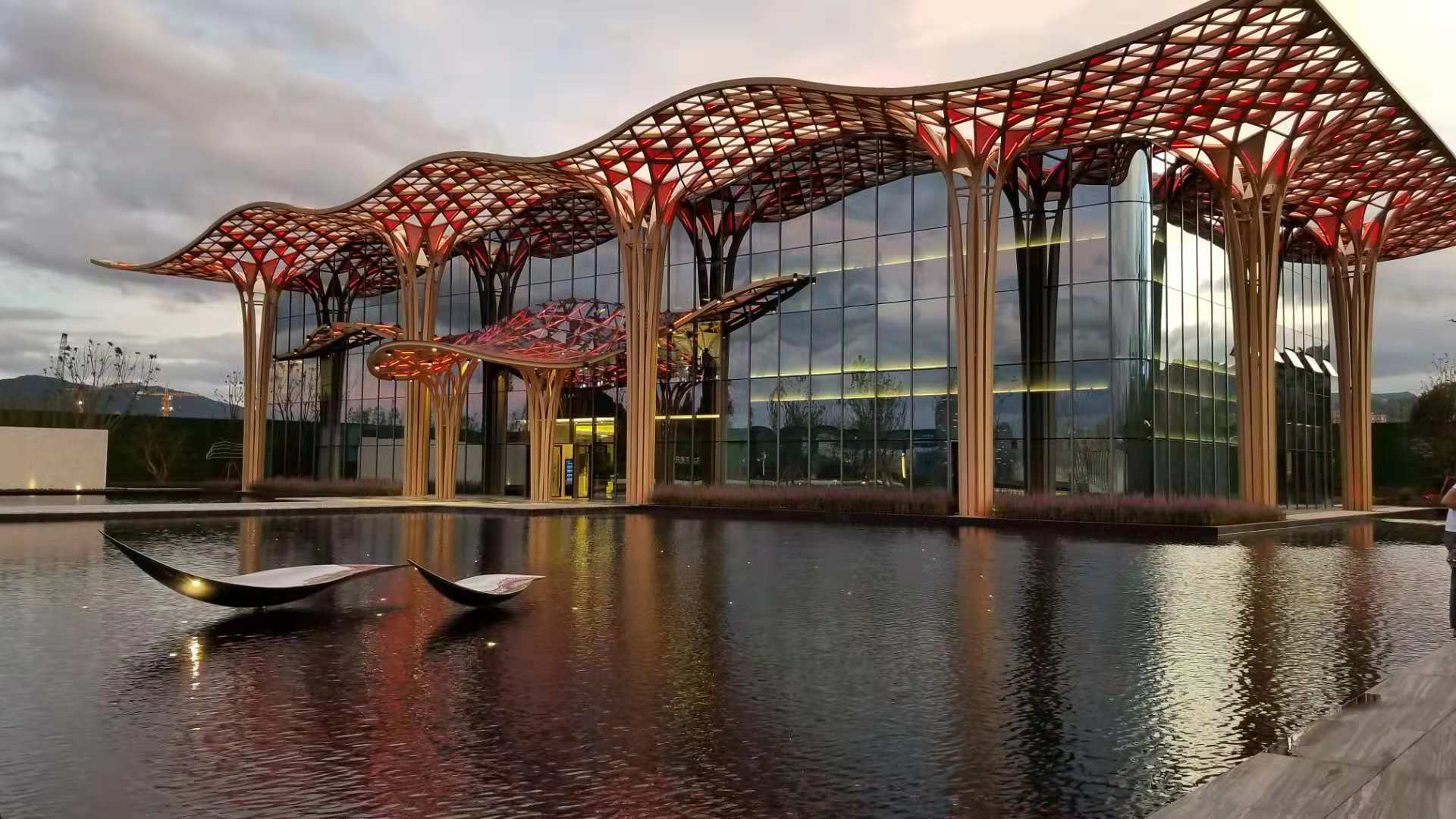 昆明万达城展示区景观