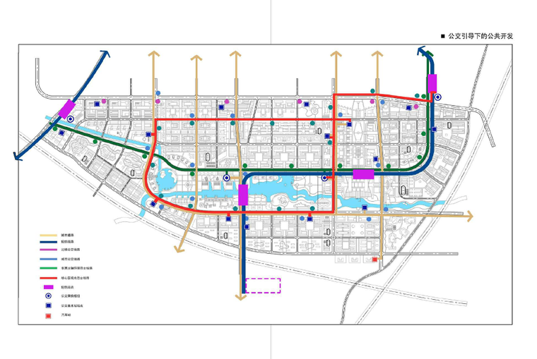 [北京]通州南部城区城市设计方案文本-公共开发