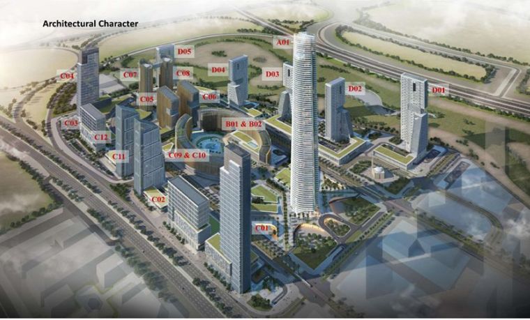 中央商务区建筑资料下载-埃及新首都中央商务区项目：中国企业打造埃及新时期的金字塔
