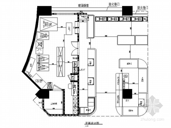 意大利Vyta面包店资料下载-[北京]市中心现代风格面包店室内装修施工图