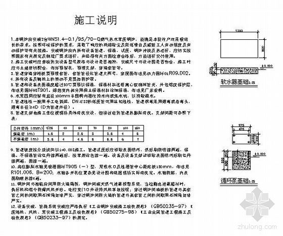 某小区燃气锅炉房资料下载-某锅炉房工程施工图