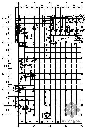 板式楼梯cad结构图资料下载-河北某停车综合服务楼结构图