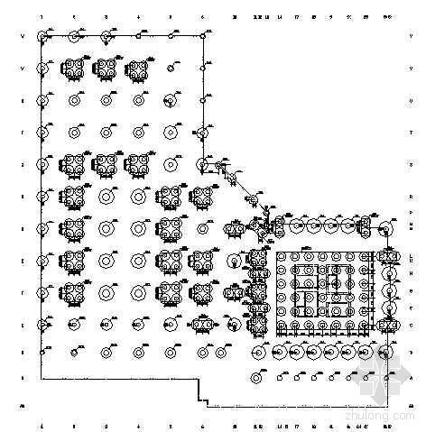 洗浴中心建筑结构图纸资料下载-某29层洗浴中心结构图纸